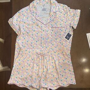 Roller Rabbit x Target XXL Pastel Heart Pajama Set